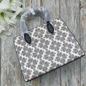 Kate Spade Signature Spade Flower Small Satchel Crossbody Bag Purse